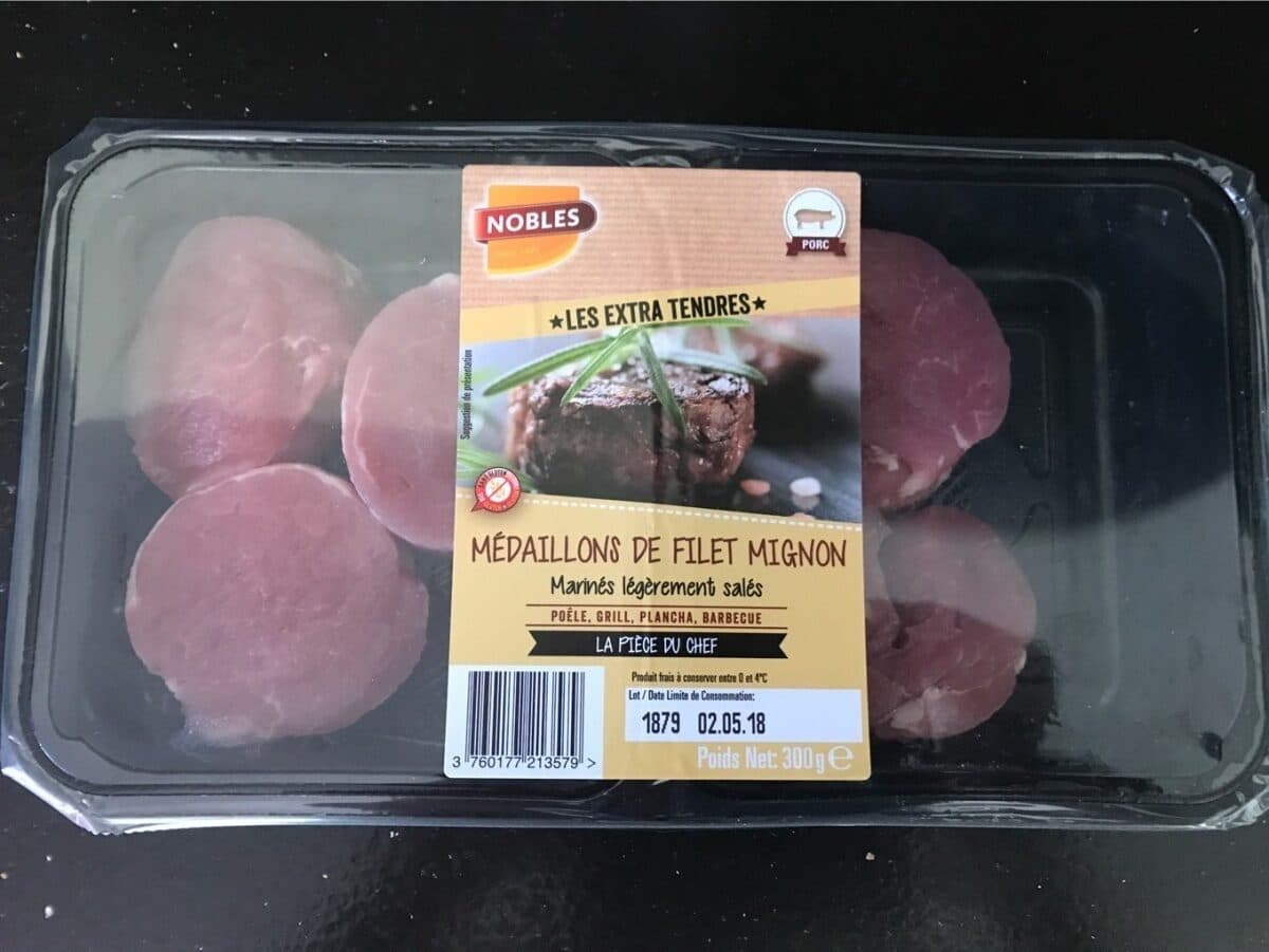 Nobles Medaillons de filer mignon packshot