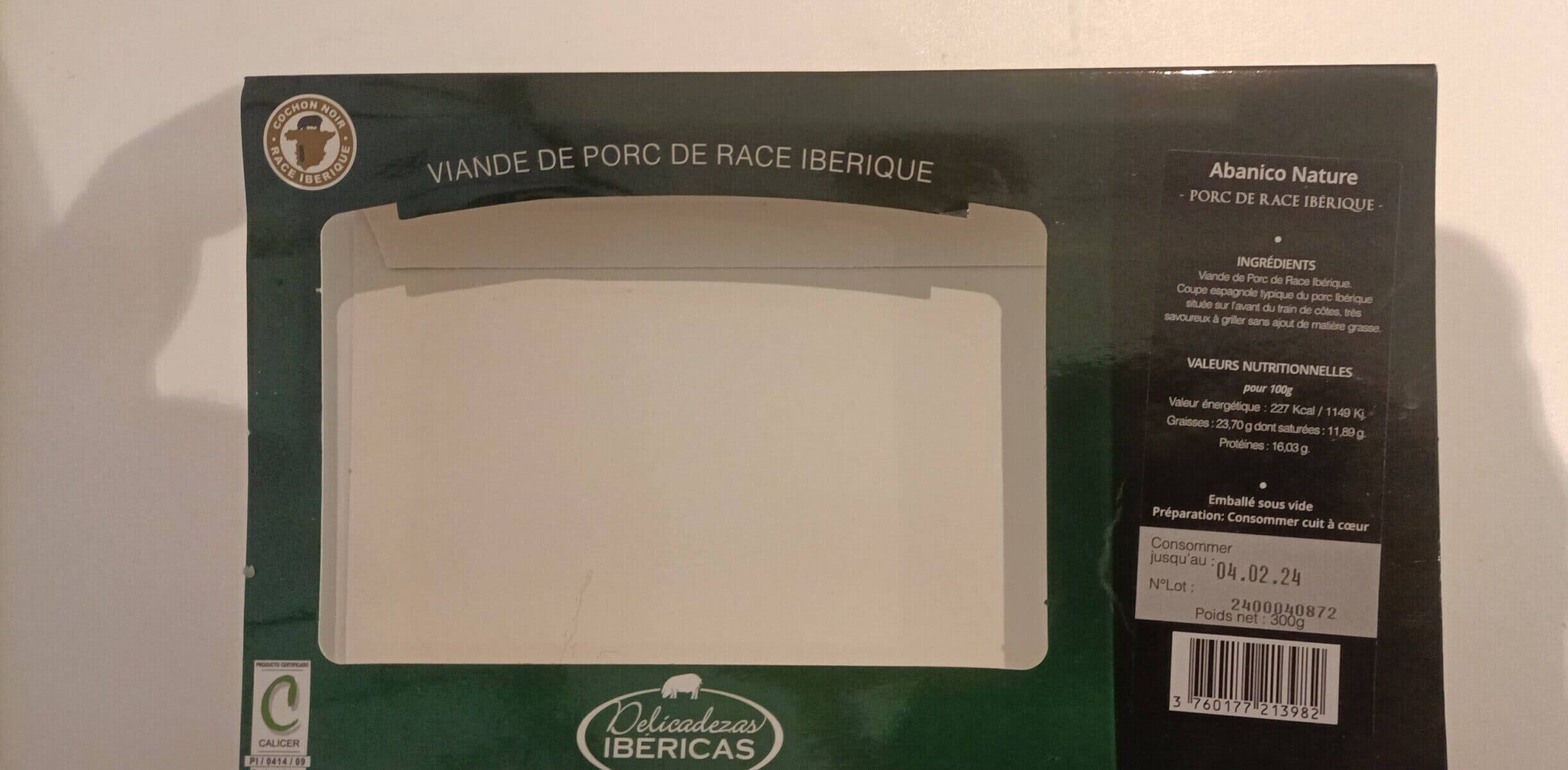 Acopal Abanico porc iberique packshot