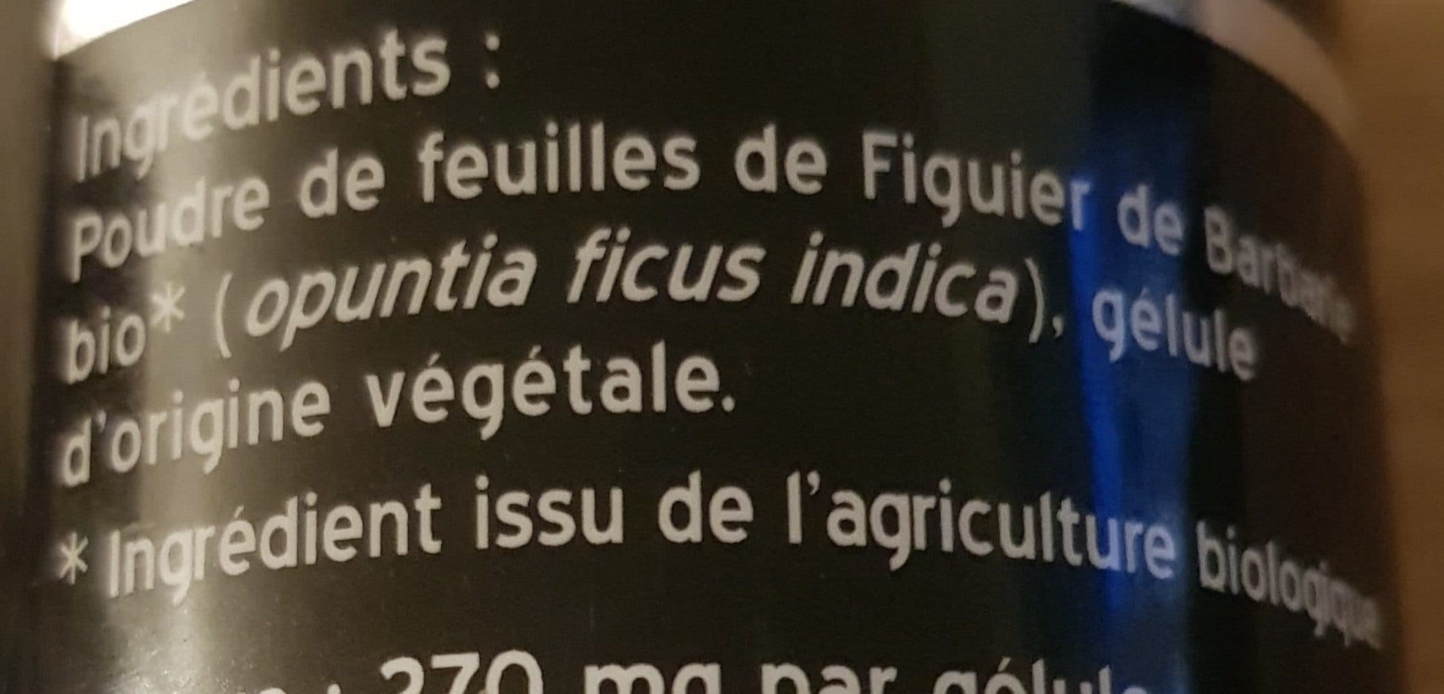 Open Food Facts Nopal Bio - 120 Gélules - Nutrivie packshot