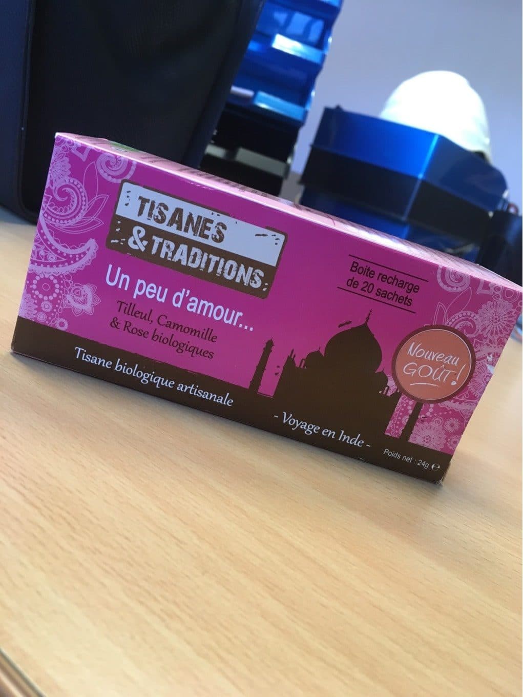 Tisanes Et Traditions Tisane Bio Un Peu D'Amour Recharge 20 Sachets - Tisanes & Traditions packshot