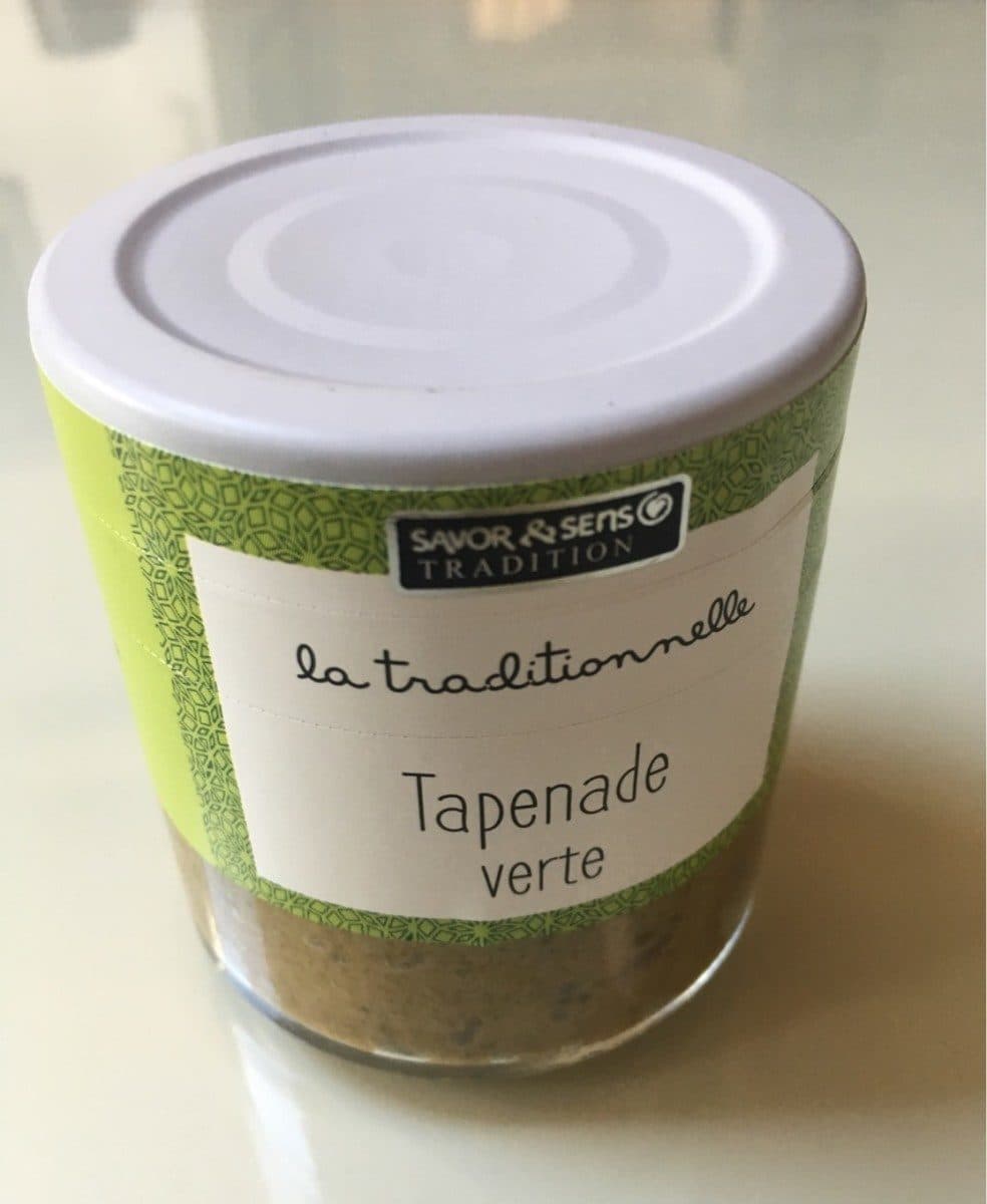 Open Food Facts Tapenade verte la traditionnelle packshot
