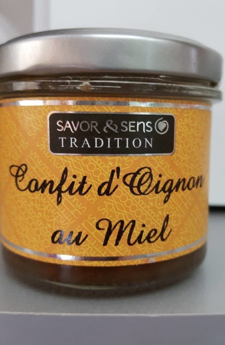Savor & Sens Confit d'oignon au miel packshot