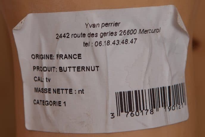 Yvan Perrier Butternut packshot