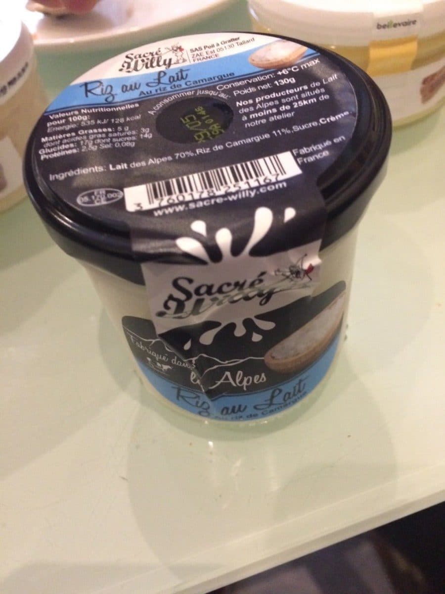 Open Food Facts Riz au lait au riz de campagne packshot