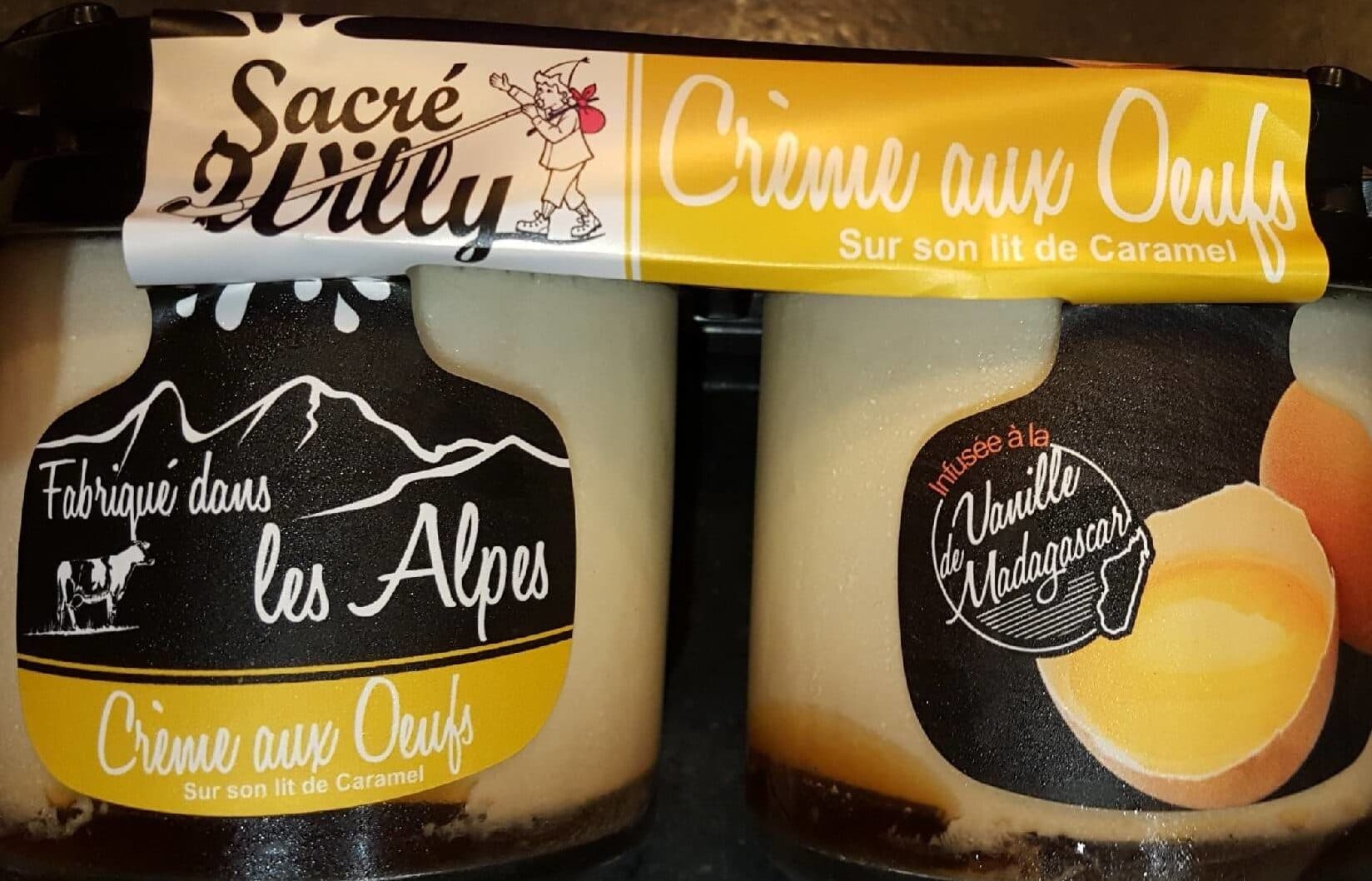 Sacré Willy Crème aux oeufs caramel packshot