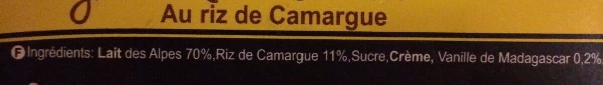 Sacre willy Le Riz au Lait Vanille packshot