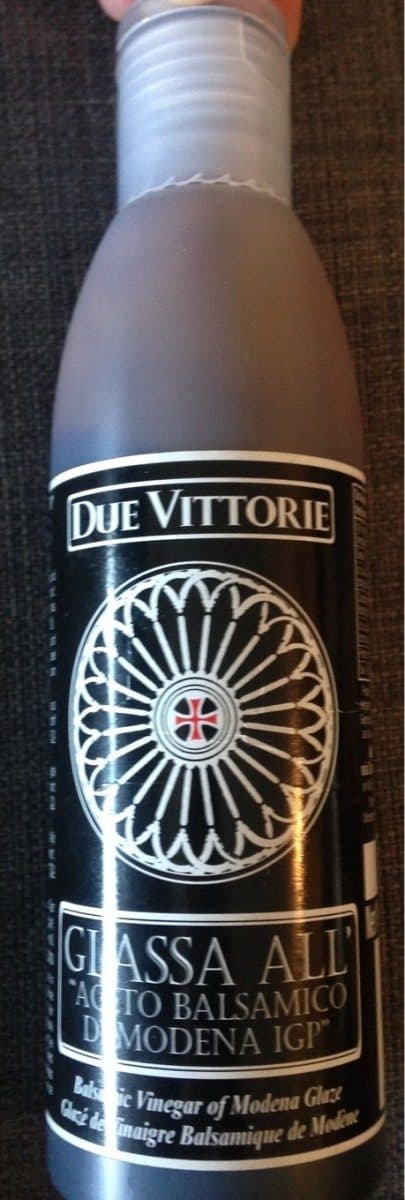 Due Vittorie Glassa All' "Aceto balsamico di Modena IGP" packshot