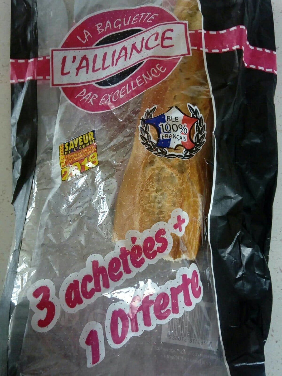 Open Food Facts Baguette de froment packshot