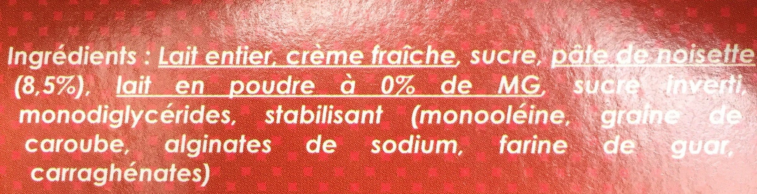 Open Food Facts L'arbre a glaces Noisette packshot