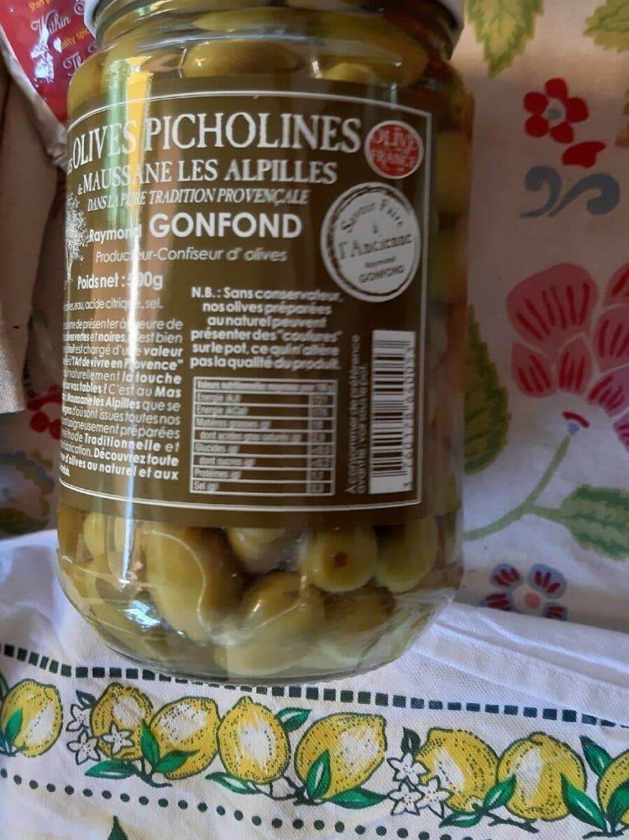 Open Food Facts Olives picholines packshot