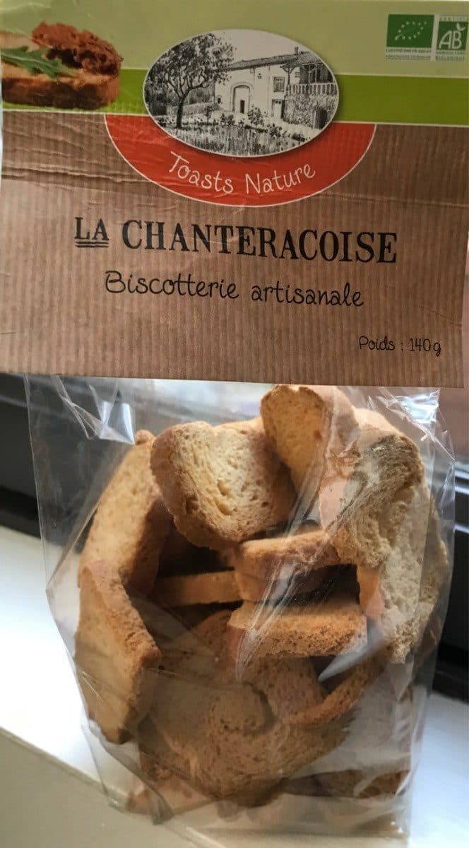 La chanteracoise Toasts nature packshot