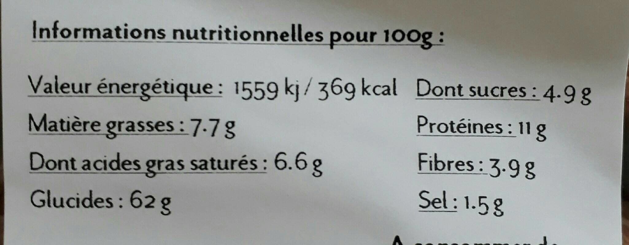 La Chantéracoise Biscottes l'authentique packshot