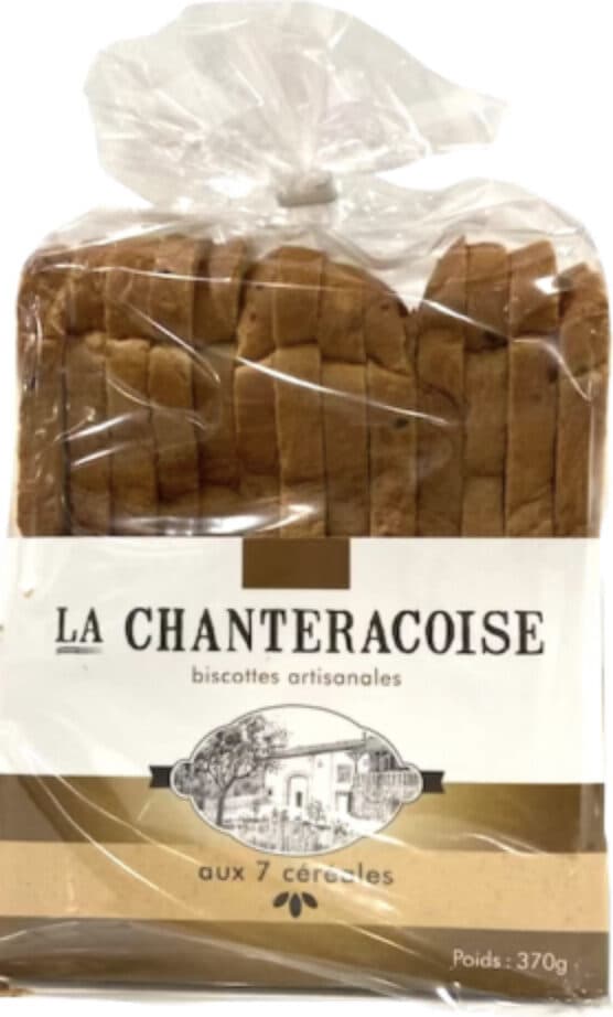 La Chantéracoise Biscottes aux 7 céréales packshot