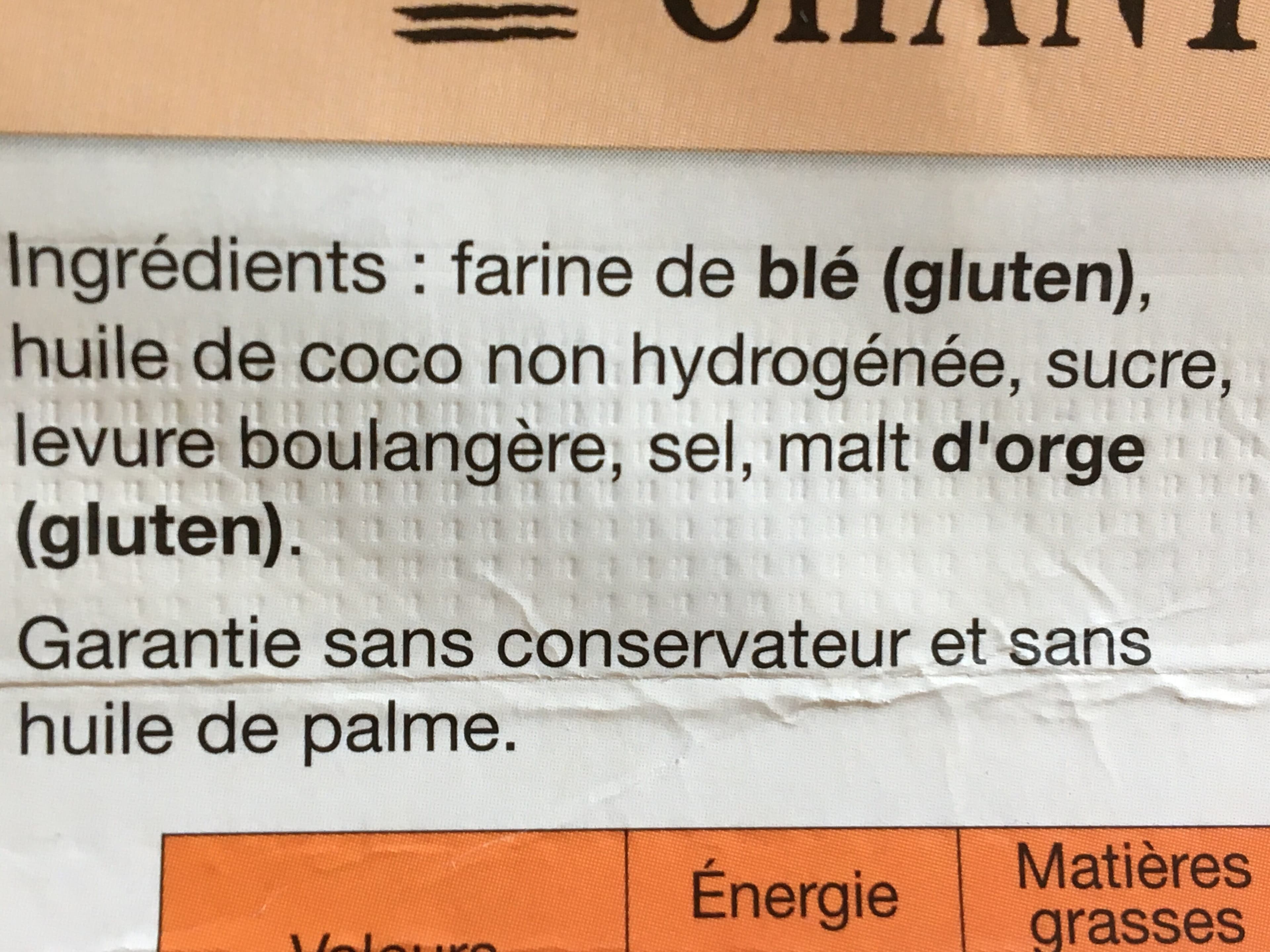 La Chanteracoise Mini Toasts Natuur 140G packshot
