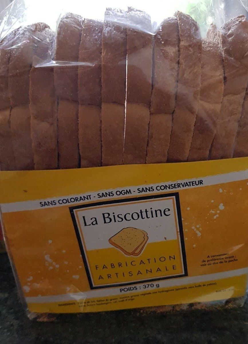 La Biscottine Biscottes nature packshot