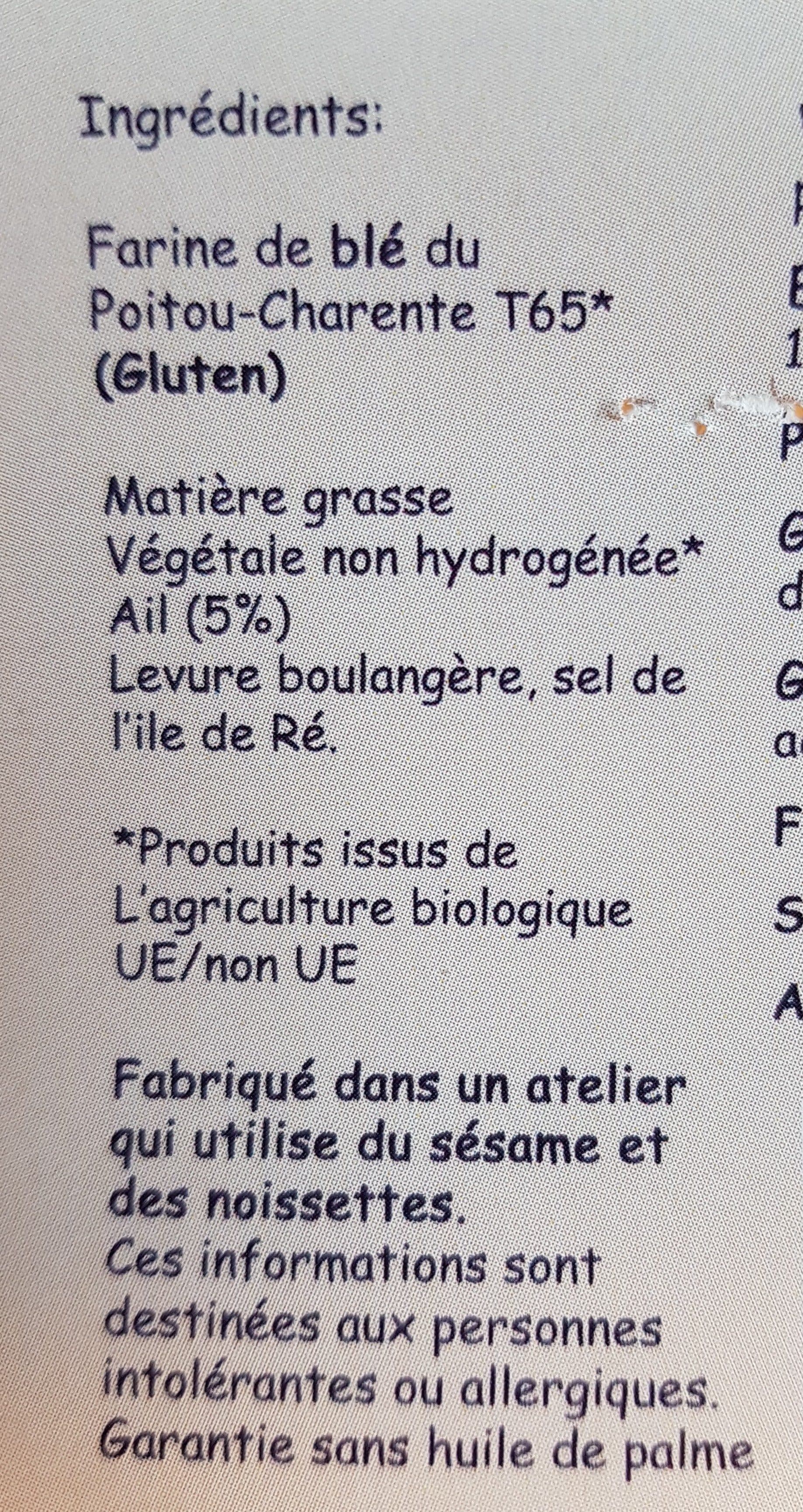 Tylesked Croûtons à l'ail Bio packshot