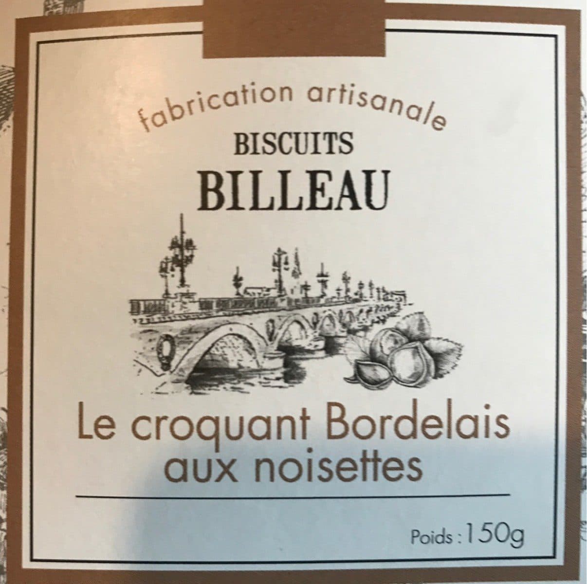 Open Food Facts Le croquant Bordelais aux noisettes packshot