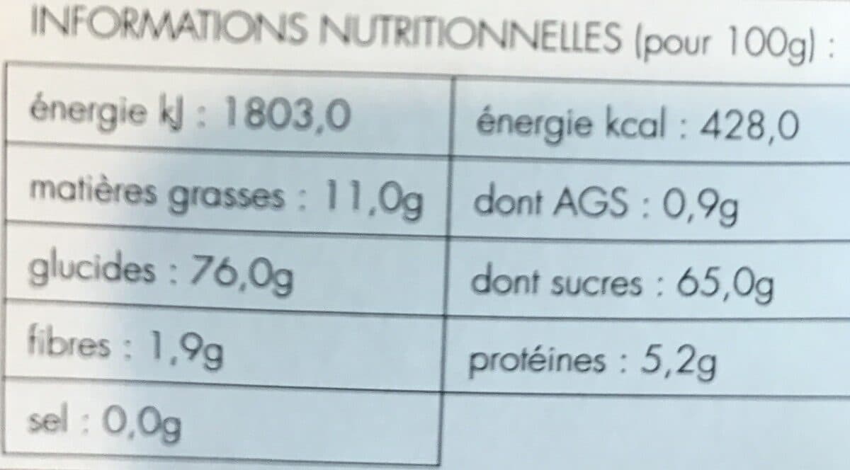 Open Food Facts Le croquant Bordelais aux noisettes packshot