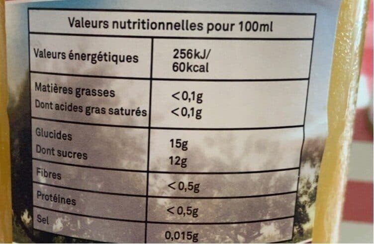 Domaine de la Grange en Haye Jus pomme-mirabelle packshot