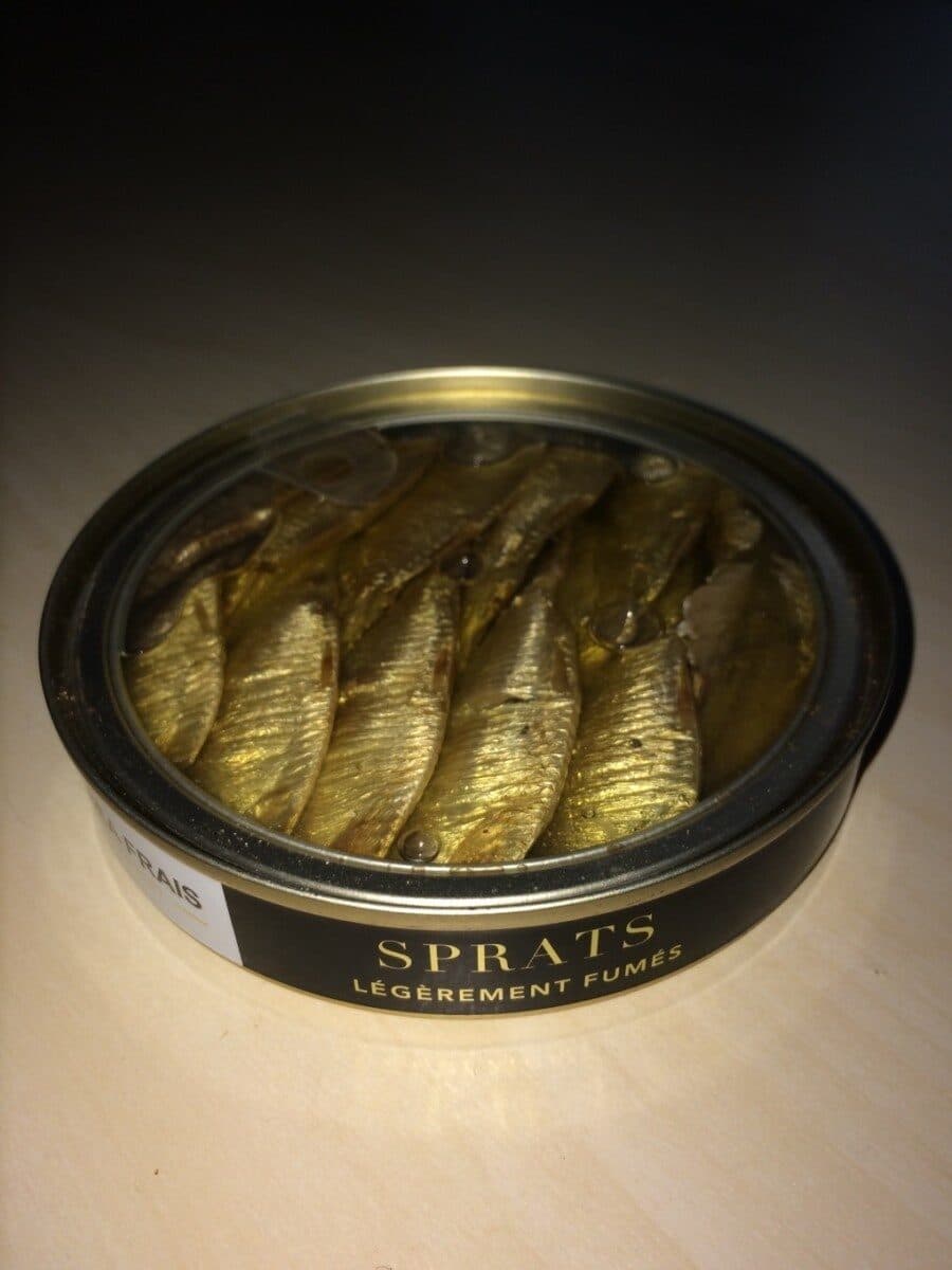 SEA FRAIS GOLD Sprats légèrement fumés packshot
