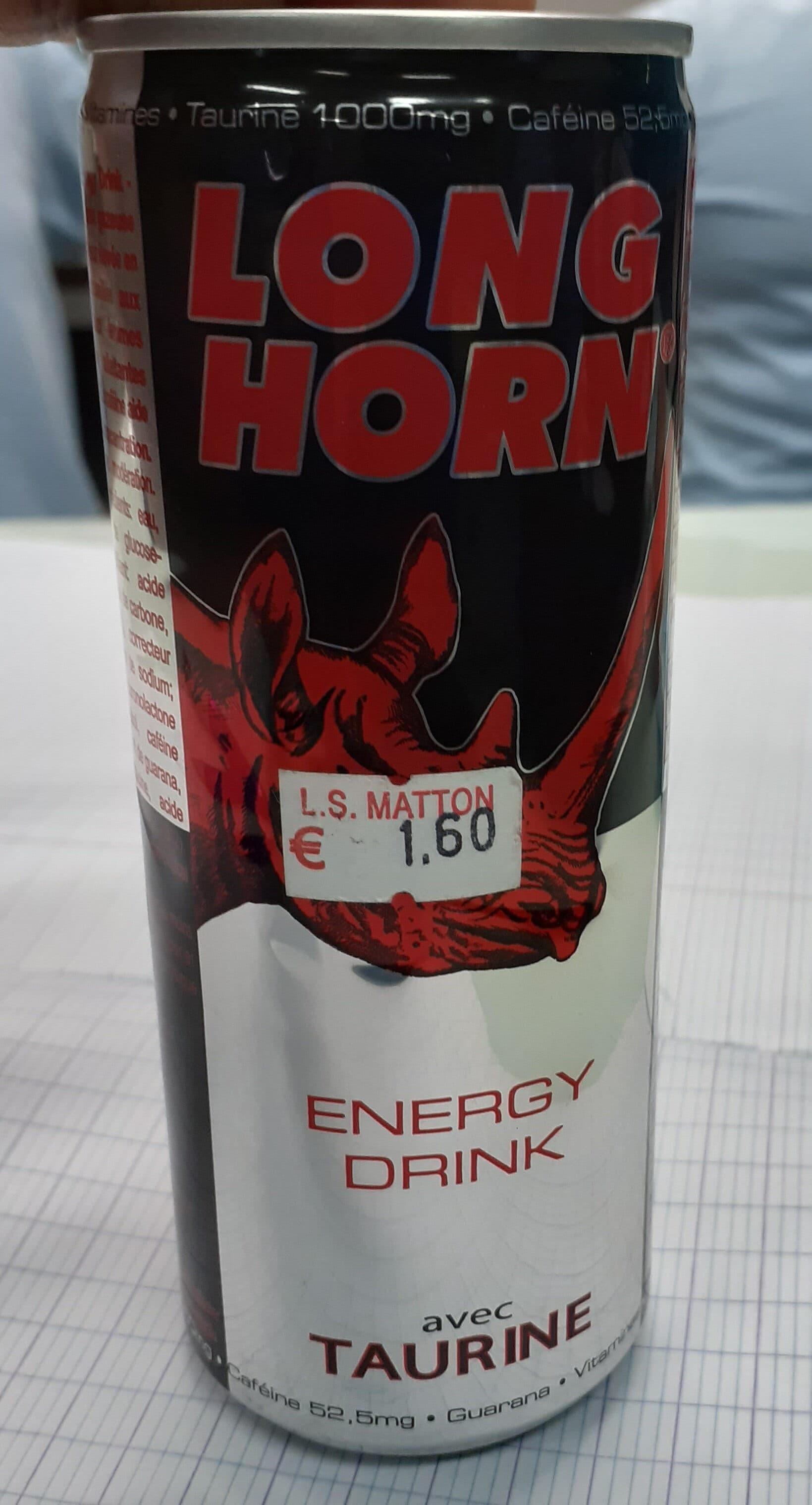 Long HORN Long Horn Energy Drink - Dafy Moto / 2 Voyages De Reve packshot