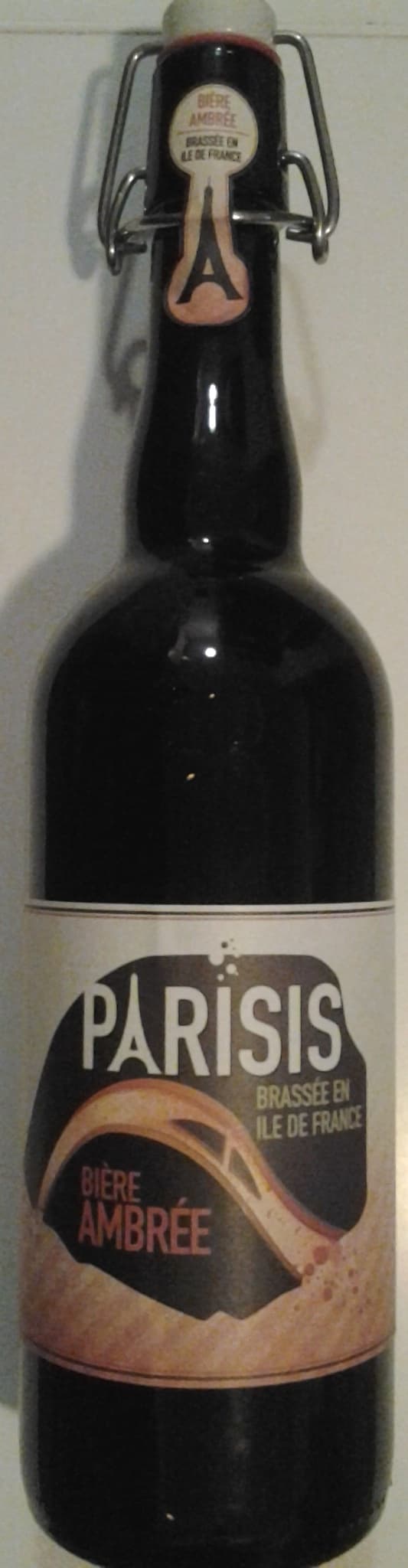 Brasserie Parisis Bière Ambrée packshot