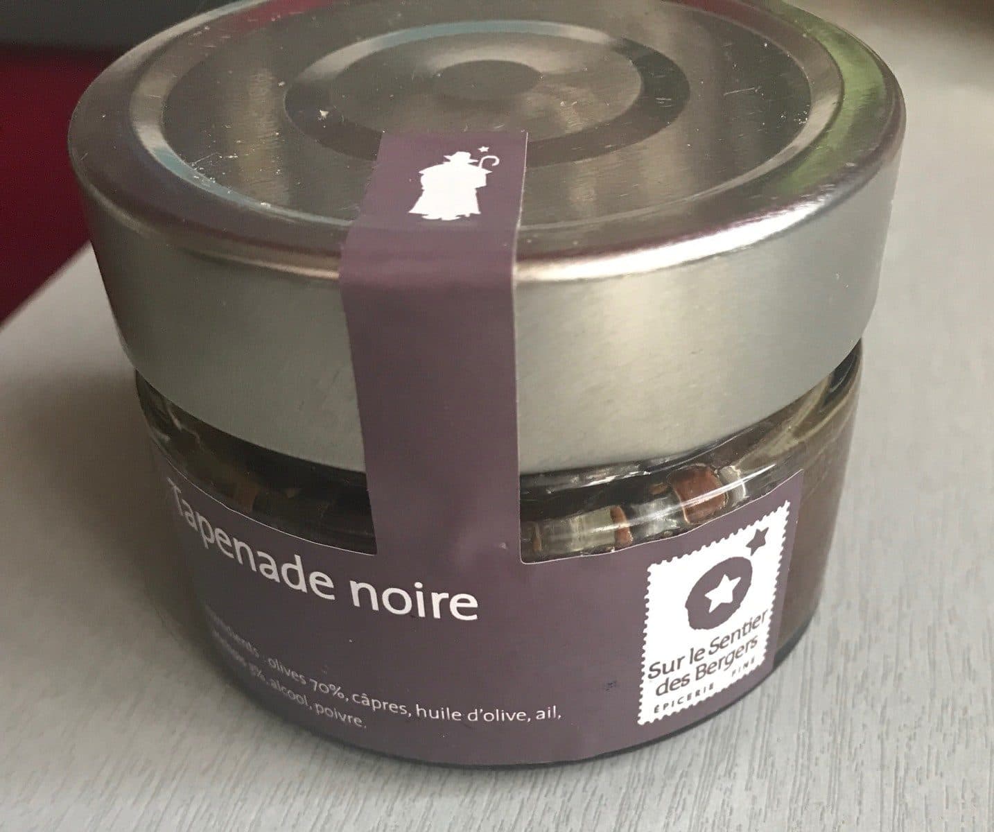 Sur le Sentier des Bergers Tapenade noire packshot