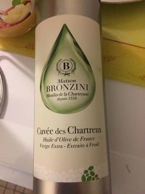 Bronzini Huile D'olive packshot