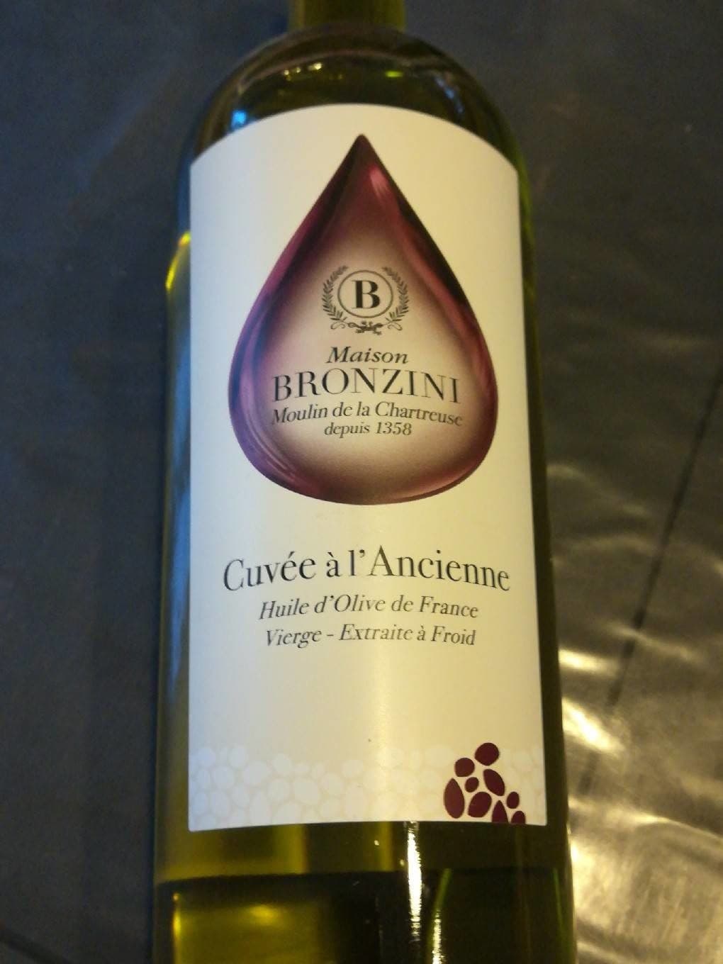 Maison Bronzini Huile d'olive : Cuvée à l'ancienne packshot