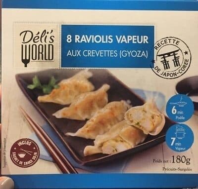 Deli’s World Raviolis vapeur crevettes packshot