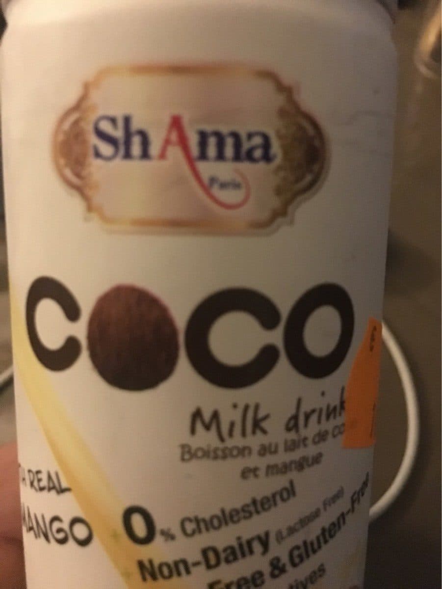 Open Food Facts Coco milk drink packshot