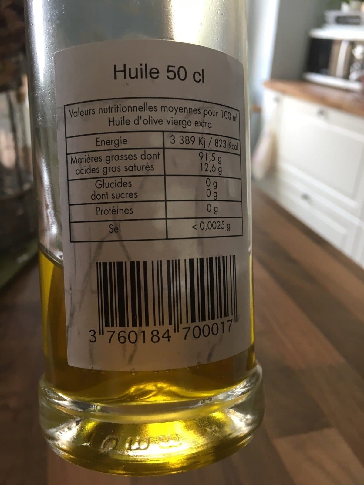 Open Food Facts Huile d 'olive packshot