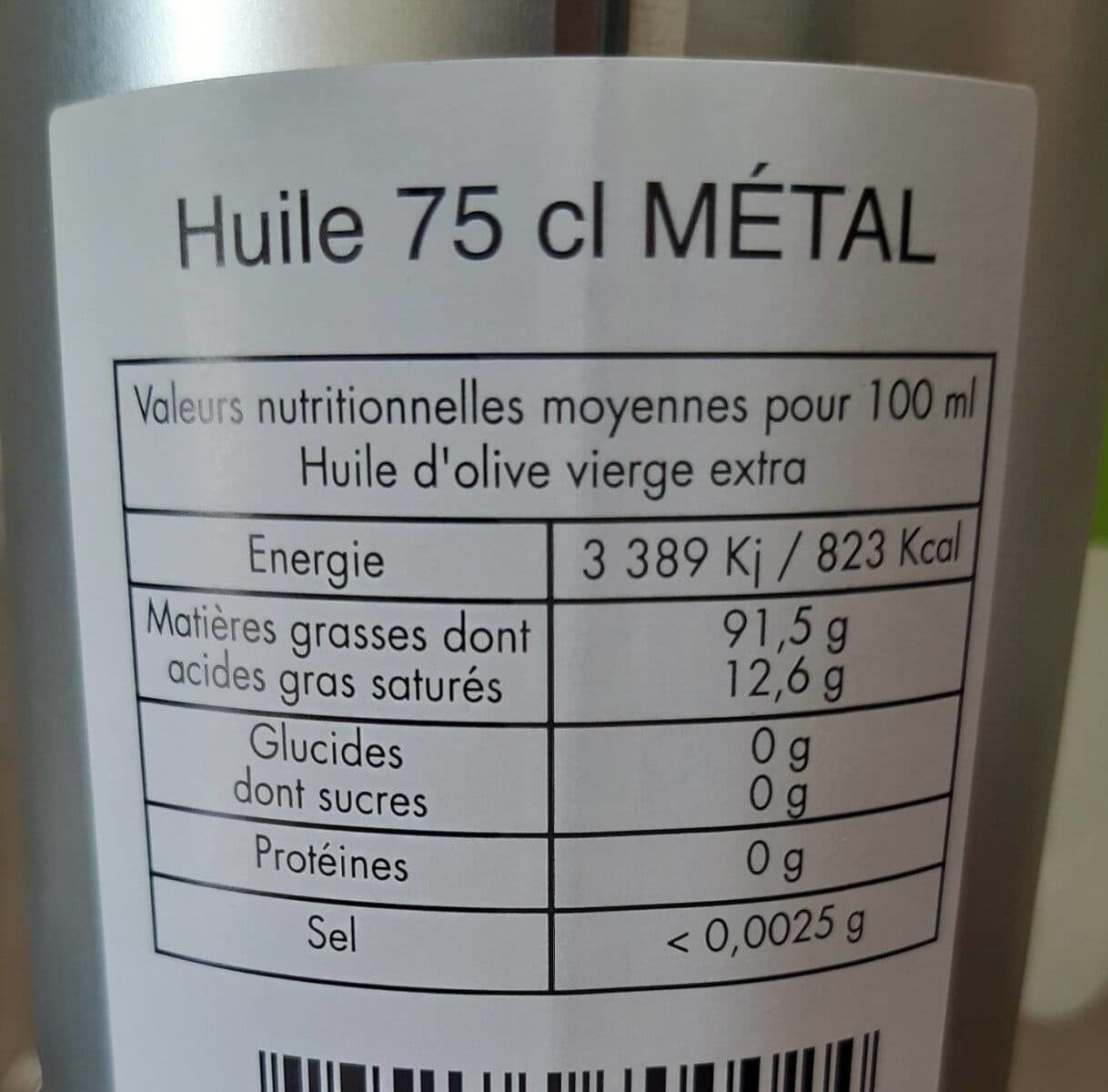 Open Food Facts Huile d'olive packshot