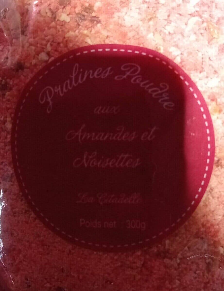 chocolaterie de la citadelle Pralines poudre aux amandes et noisettes packshot