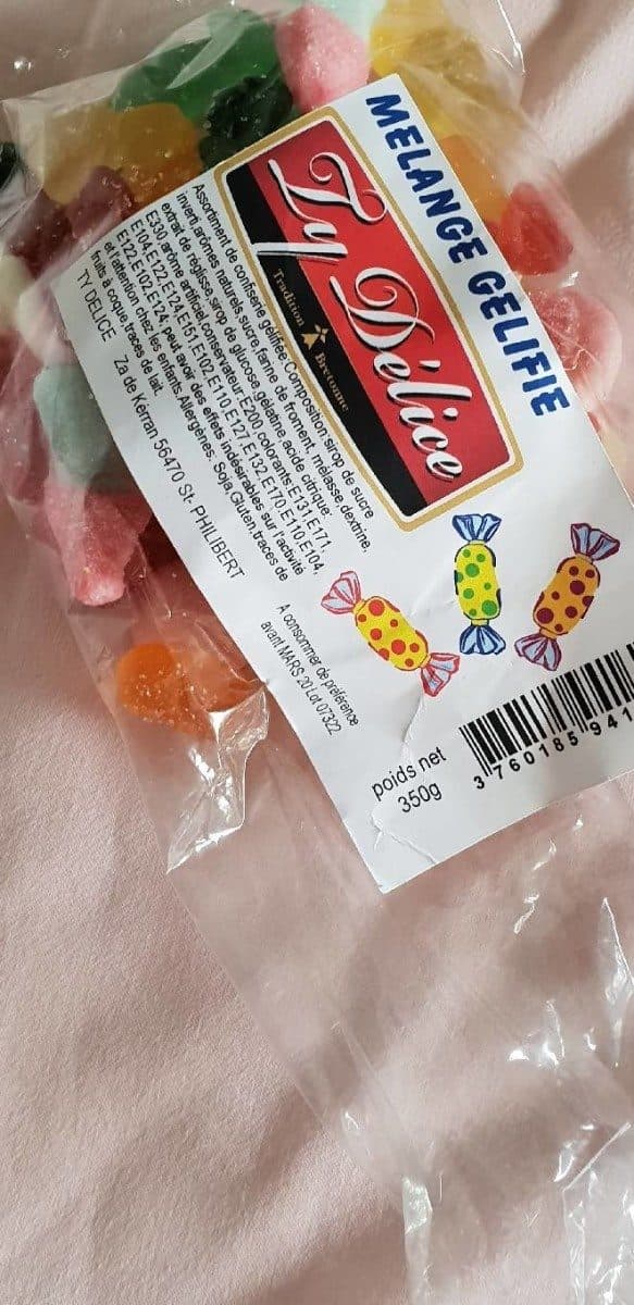 Open Food Facts Bonbons gelifies packshot