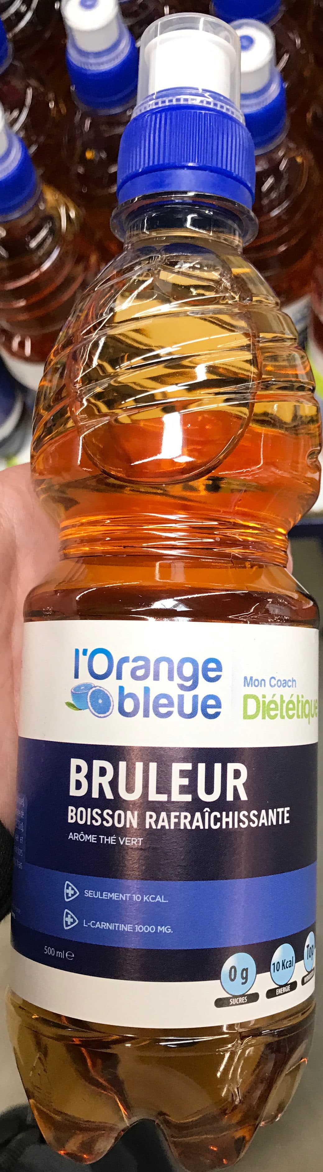 L'Orange Bleue Bruleur Boisson rafraîchissante packshot