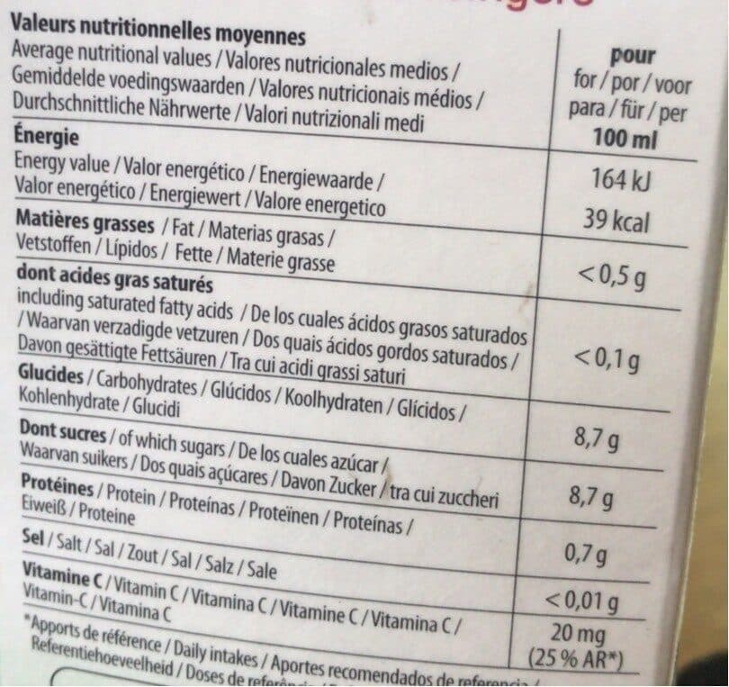 Alterfood Jus D'orange Sanguine packshot