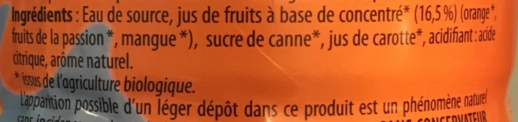 Fresh Bio Boisson rafraichissante aux fruits et a l'eau de source packshot