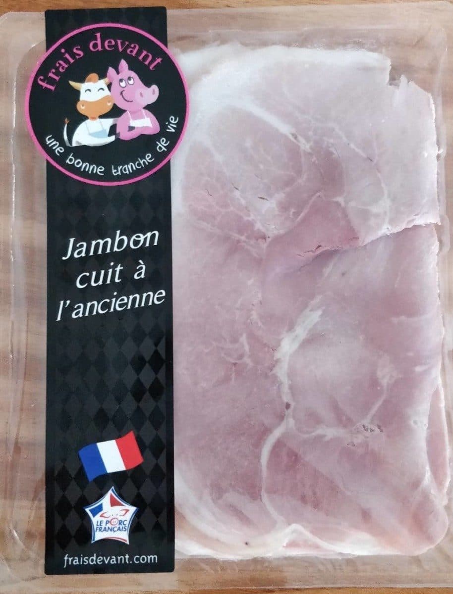 Frais Devant Jambon cuit à l'ancienne packshot