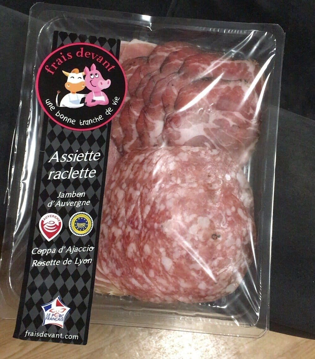 Frais Devant Assiette raclette packshot