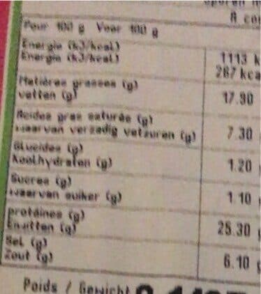 Frais Devant Assiette raclette packshot