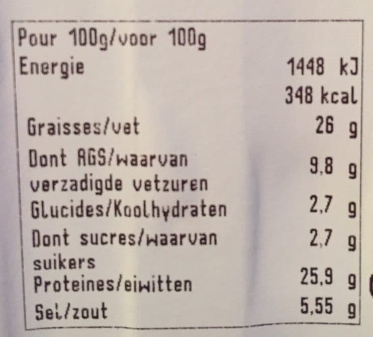 Frais Devant Saucisson au poivre vert packshot
