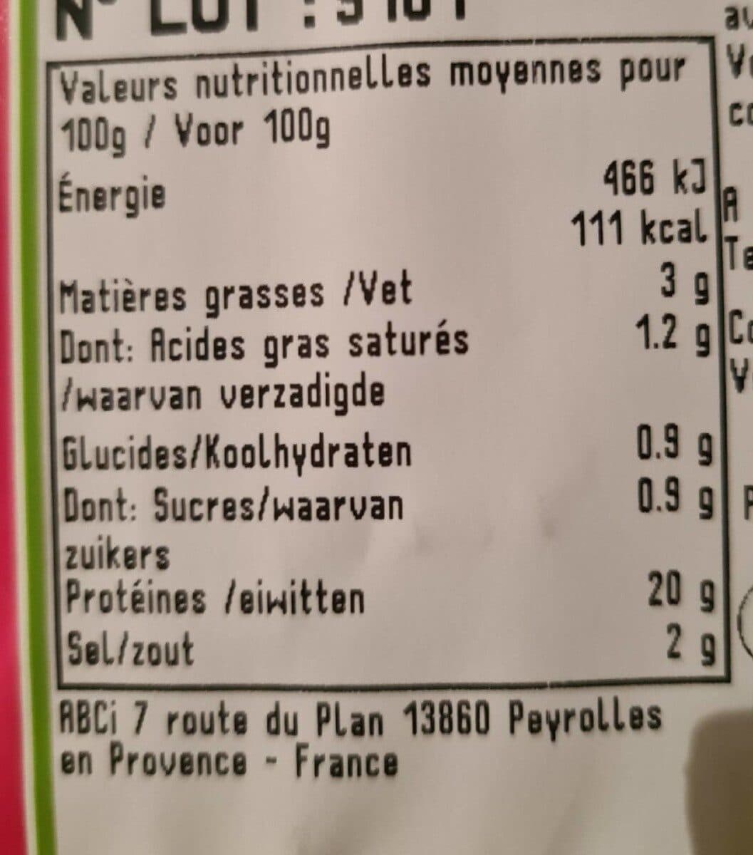 Frais Devant Jambon cuit packshot