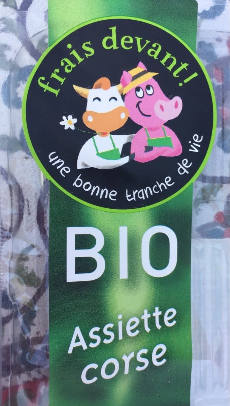 Frais Devant Assiette corse packshot