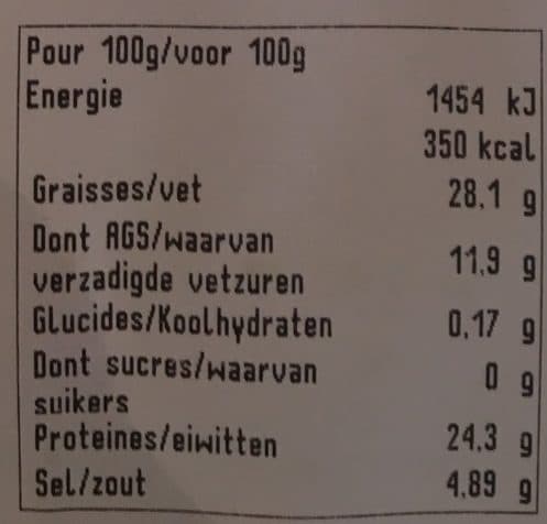Frais devant Saucisson Sec Corse bio packshot