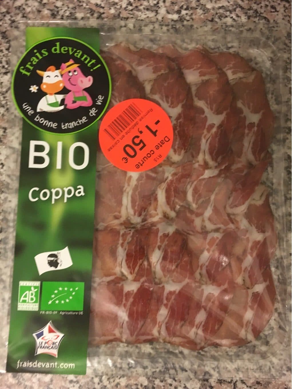 Frais devant Coppa BIO packshot
