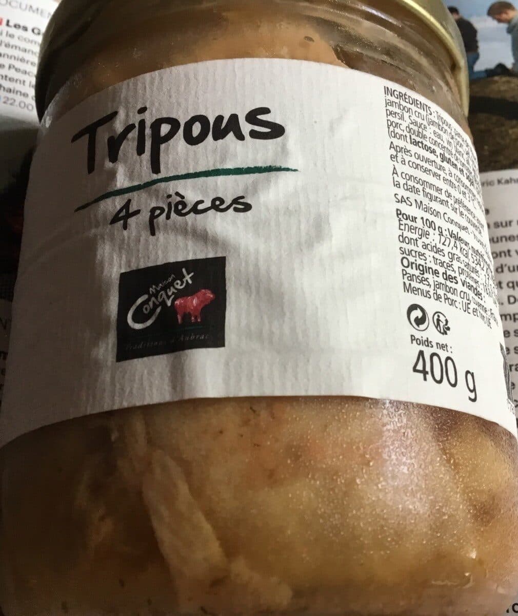 Open Food Facts Tripoux packshot