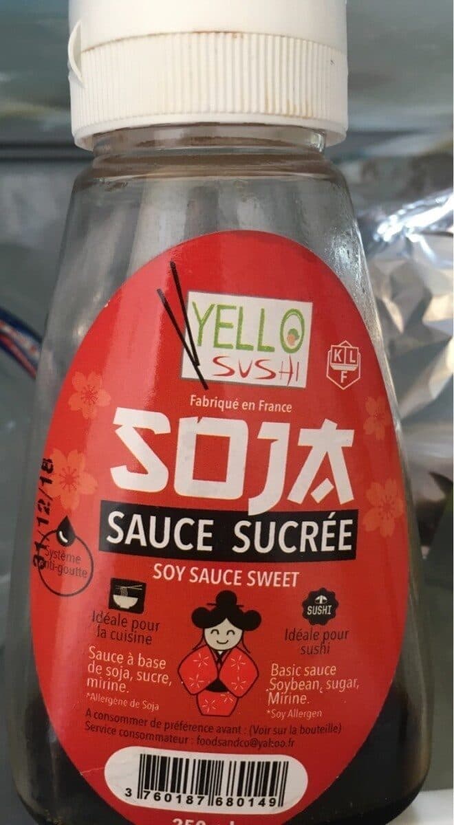 Open Food Facts Sauce Soja Sucre Sushi, packshot