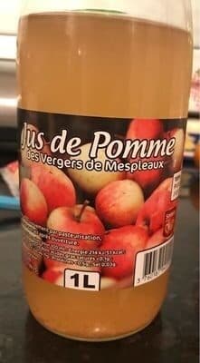 Saveur En Or Jus de pommes des vergers de Mespleaux packshot