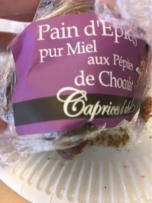 Caprices d’abeille Pain d’epice pepites de chocolat packshot